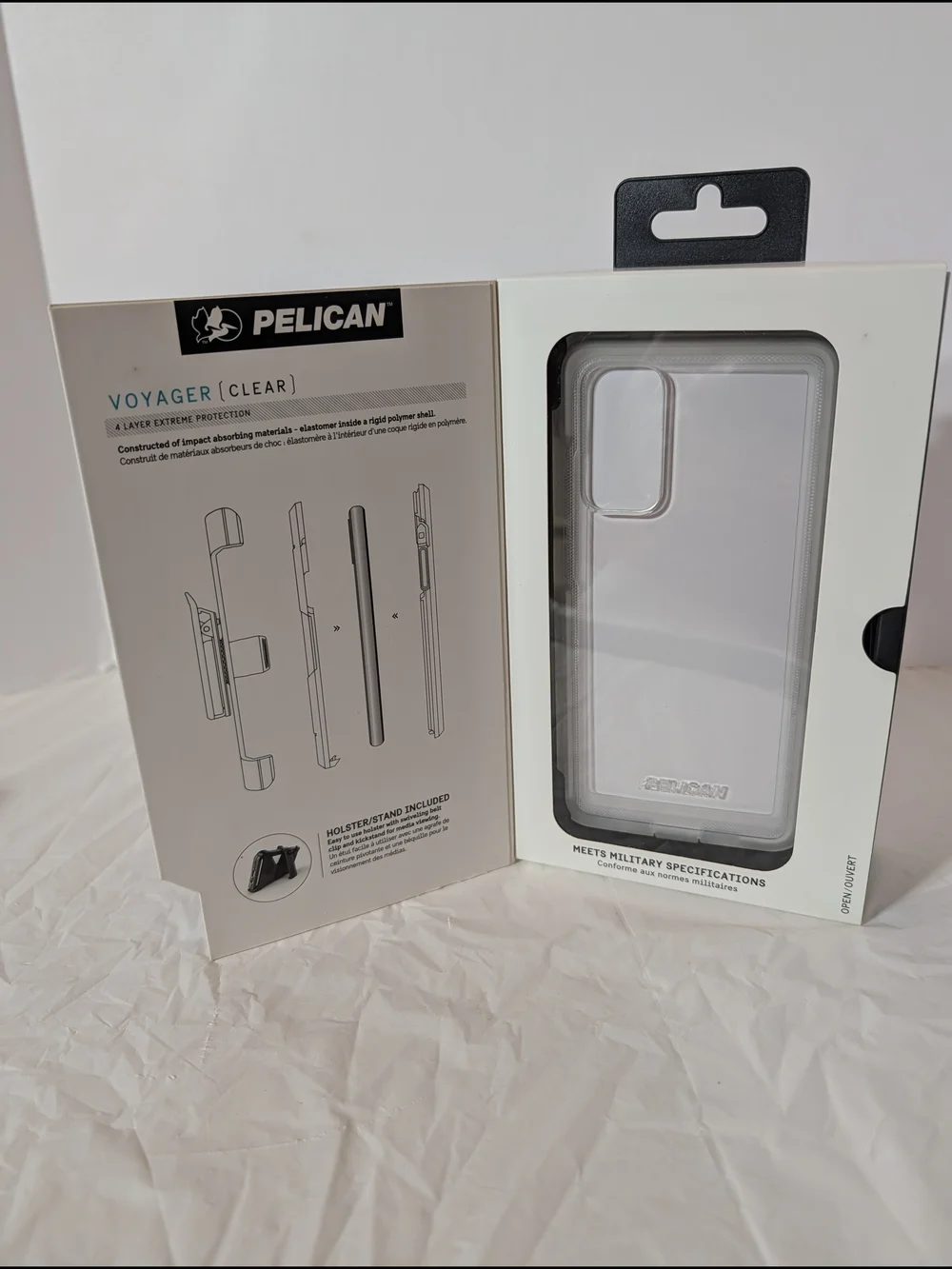 NIB Pelican Voyager Clear Protective Case for Samsung Galaxy S20 FE 5G